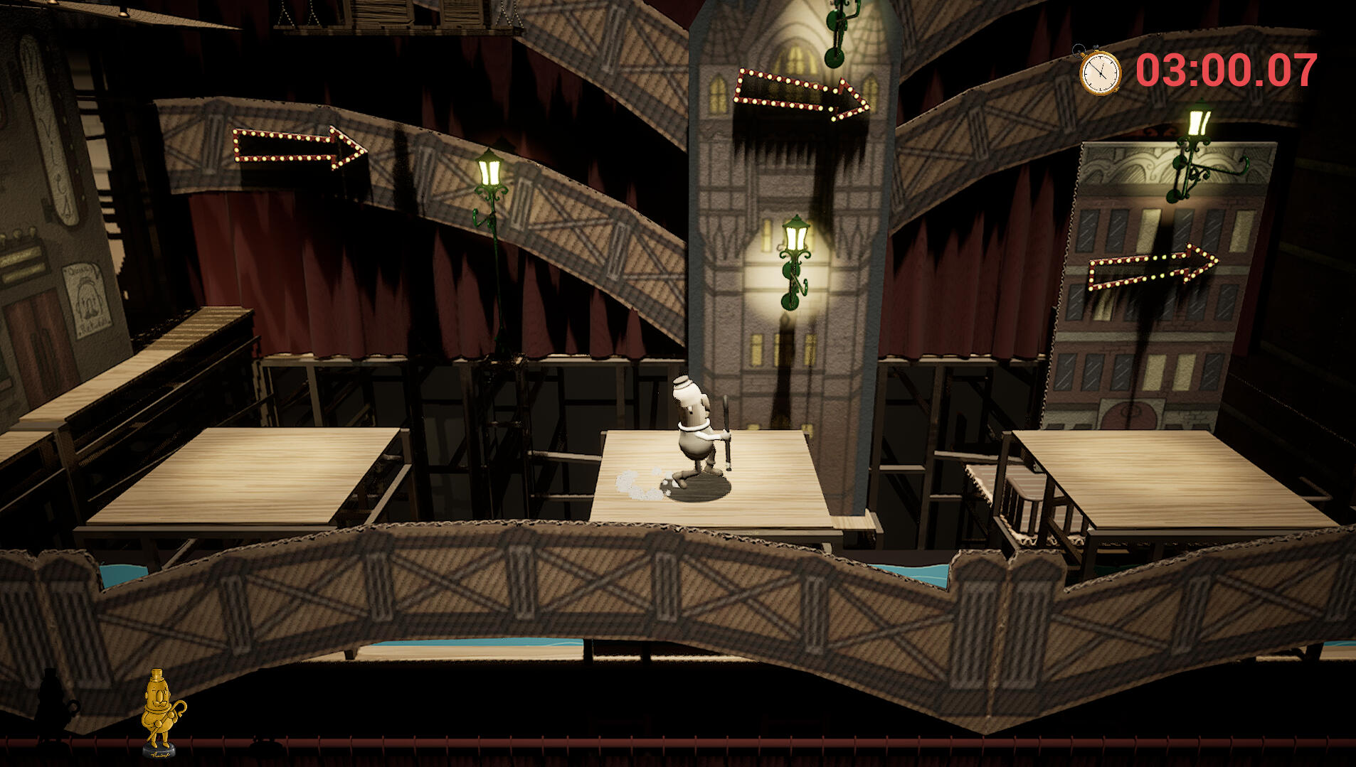 Flèches diégétiques pour guider le joueur